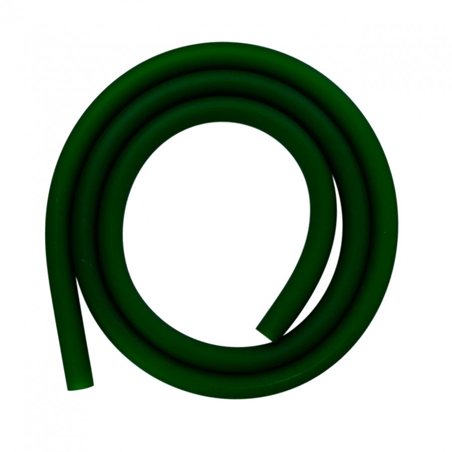 Фото и внешний вид — Шланг для кальяна Темно-Зеленый (soft touch 1,5м)