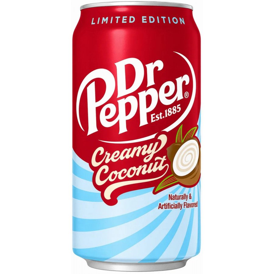 Фото и внешний вид — Dr. Pepper - Coconut 355мл