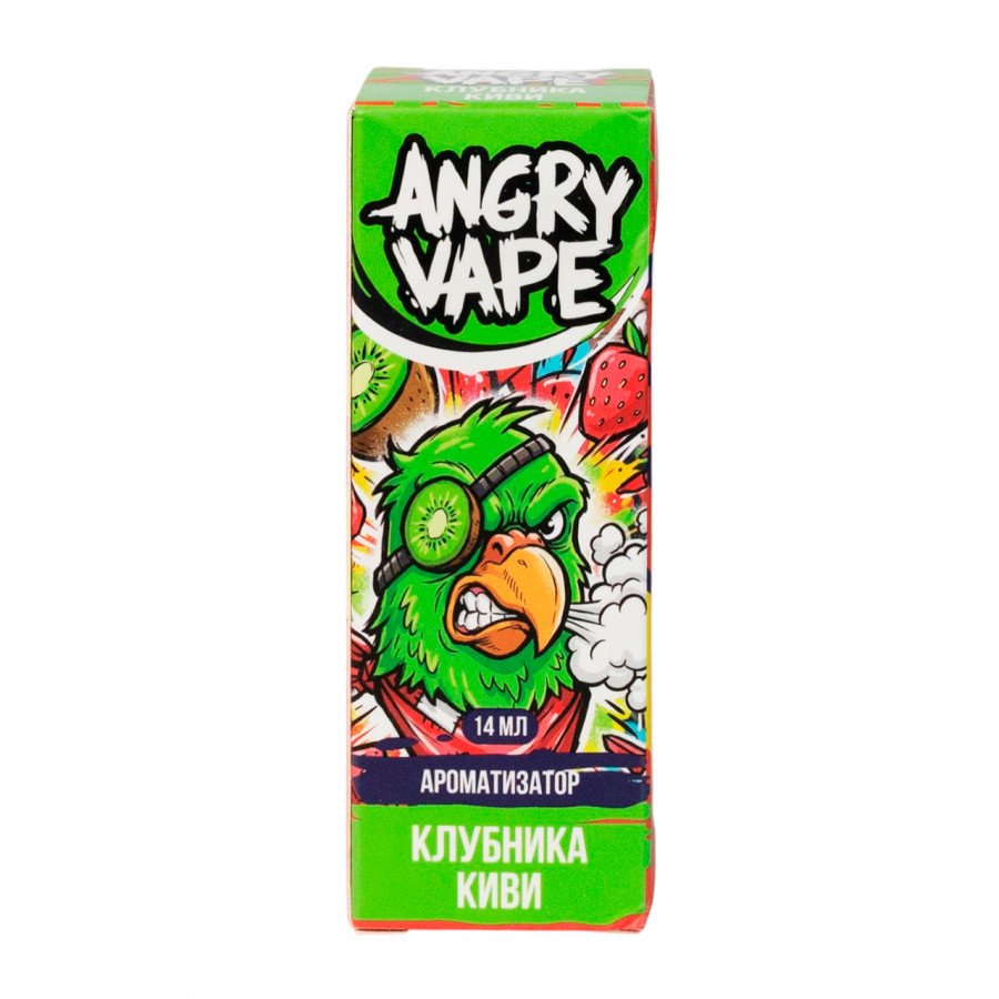 Фото и внешний вид — Конструктор ANGRY VAPE - Клубника Киви 30мл 0мг
