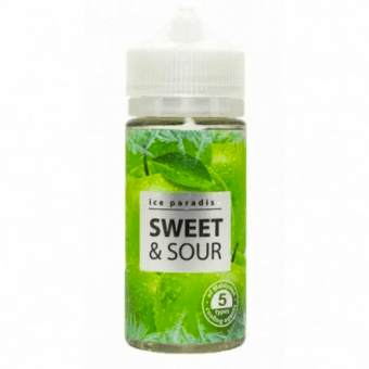 Жидкость ICE PARADISE CLASSIC - Sweet Sour (Яблоко кактус) 100мл 3мг