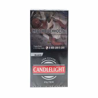 Сигариллы CANDLELIGHT - Aromatic Black (Натуральный) 10шт