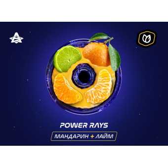 Табак для кальяна SPACE SMOKE (Tobacco) 30гр - Power Rays (Мандарин, лайм)