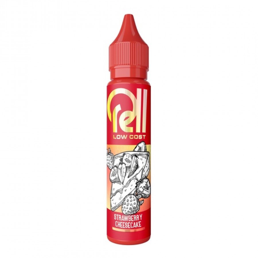 Фото и внешний вид — Жидкость RELL RED SALT - Strawberry Cheesecake (Клубничный чизкейк) 30мл 20мг
