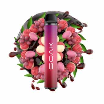 Одноразовый испаритель SOAK X NEW - Lychee Lemonade (Личи Лимонад)