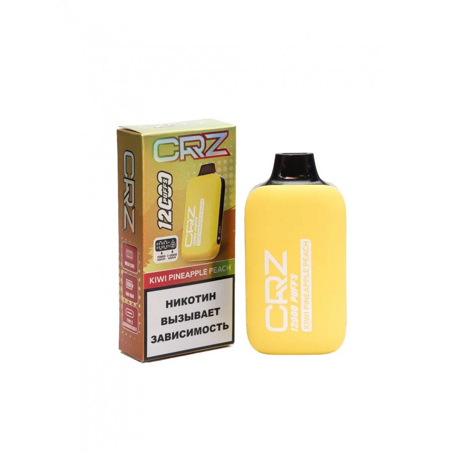 Фото и внешний вид — CRZ 12000 - Kiwi Pineapple Peach (Киви Ананас Персик)