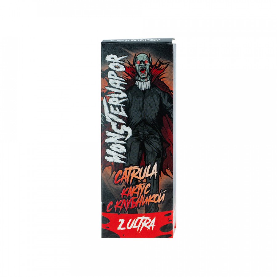 Фото и внешний вид — Жидкость MONSTERVAPOR SALT - Catrula (Кактус с клубникой) 30мл strong
