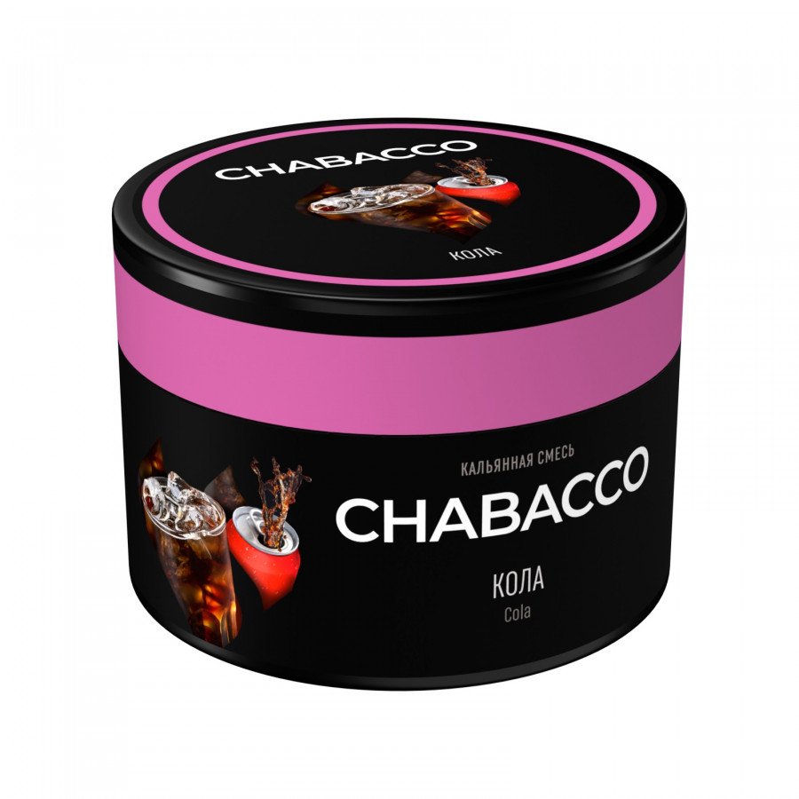 Фото и внешний вид — Смесь для кальяна Chabacco 40г medium - Cola (Кола)