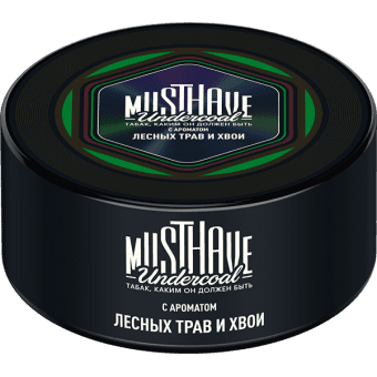 Табак для кальяна MUST HAVE 125г - с ароматом Лесных трав и Хвои