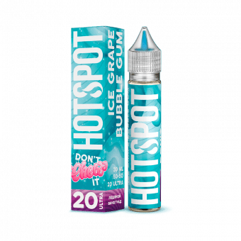 Жидкость HOTSPOT DON'T CHEW IT SALT - Ice Grape (Жвачка мятный виноград) 30мл strong