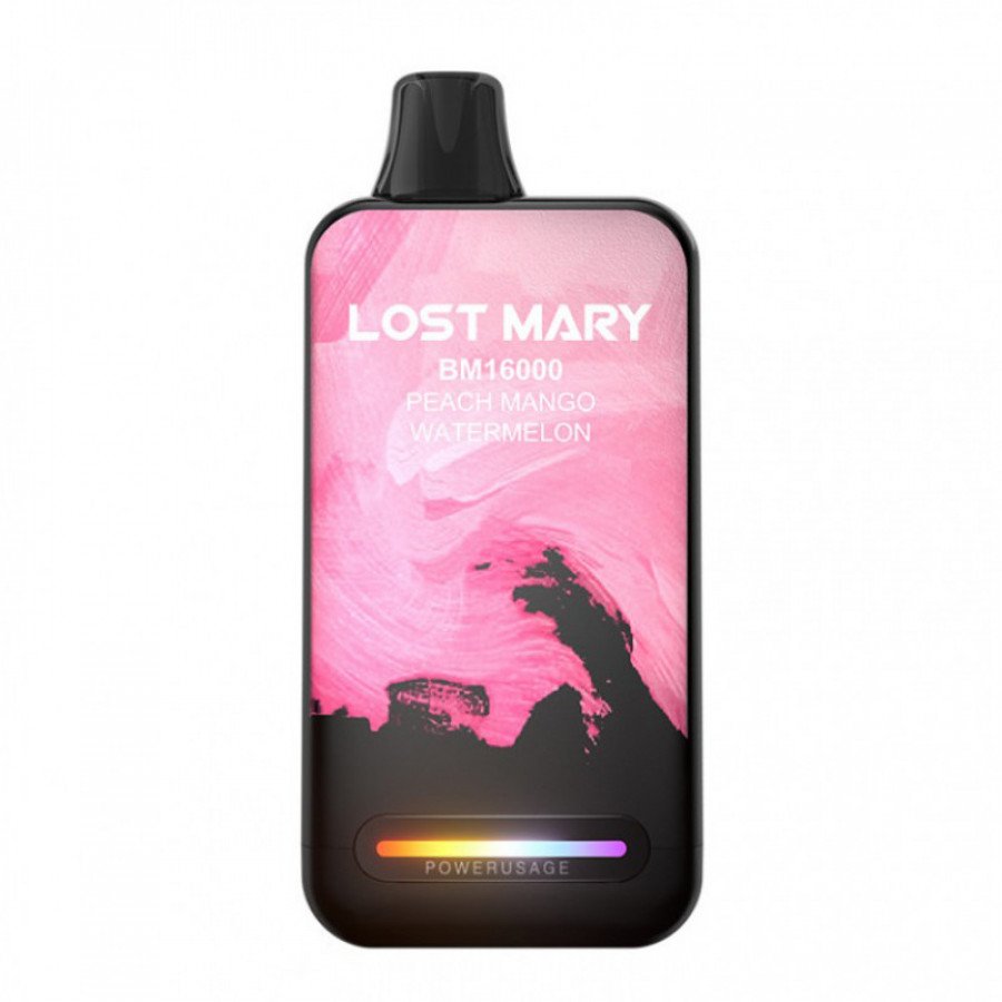 Фото и внешний вид — LOST MARY BM16000 - Манго Персик Арбуз