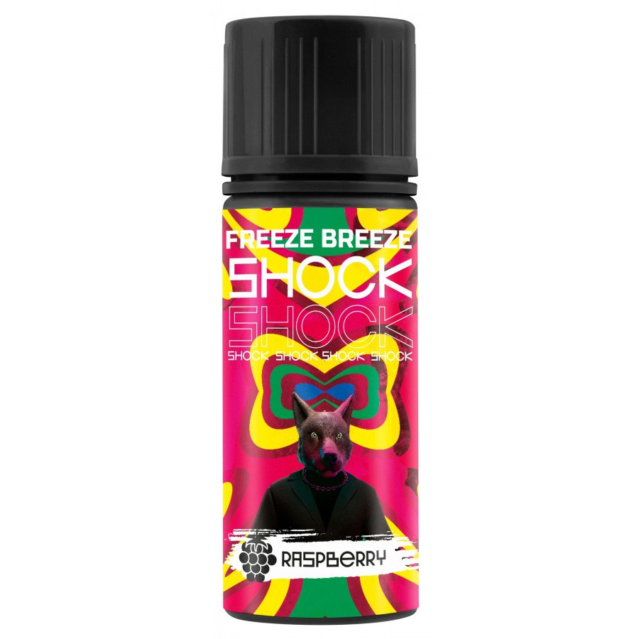 Фото и внешний вид — Жидкость FREEZE BREEZE SHOCK - Raspberry (Малина) 120мл 3мг