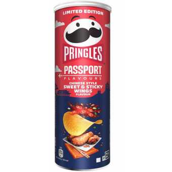 Принглс Passport Chinese Style Sweet & Sticky Wings 165г (19шт/уп)