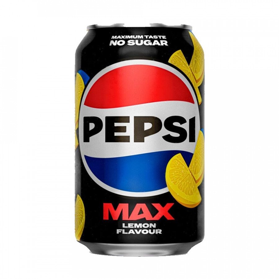 Фото и внешний вид — Pepsi - MAX Lemon 330мл