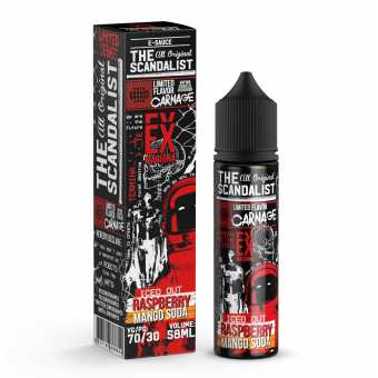 Жидкость THE SCANDALIST - Ex Machina (Освежающая содовая с малиной и манго) 58мл 0мг