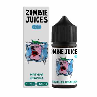 Жидкость ZOMBIE JUICES ICE SALT - Мятная Жвачка 30мл strong