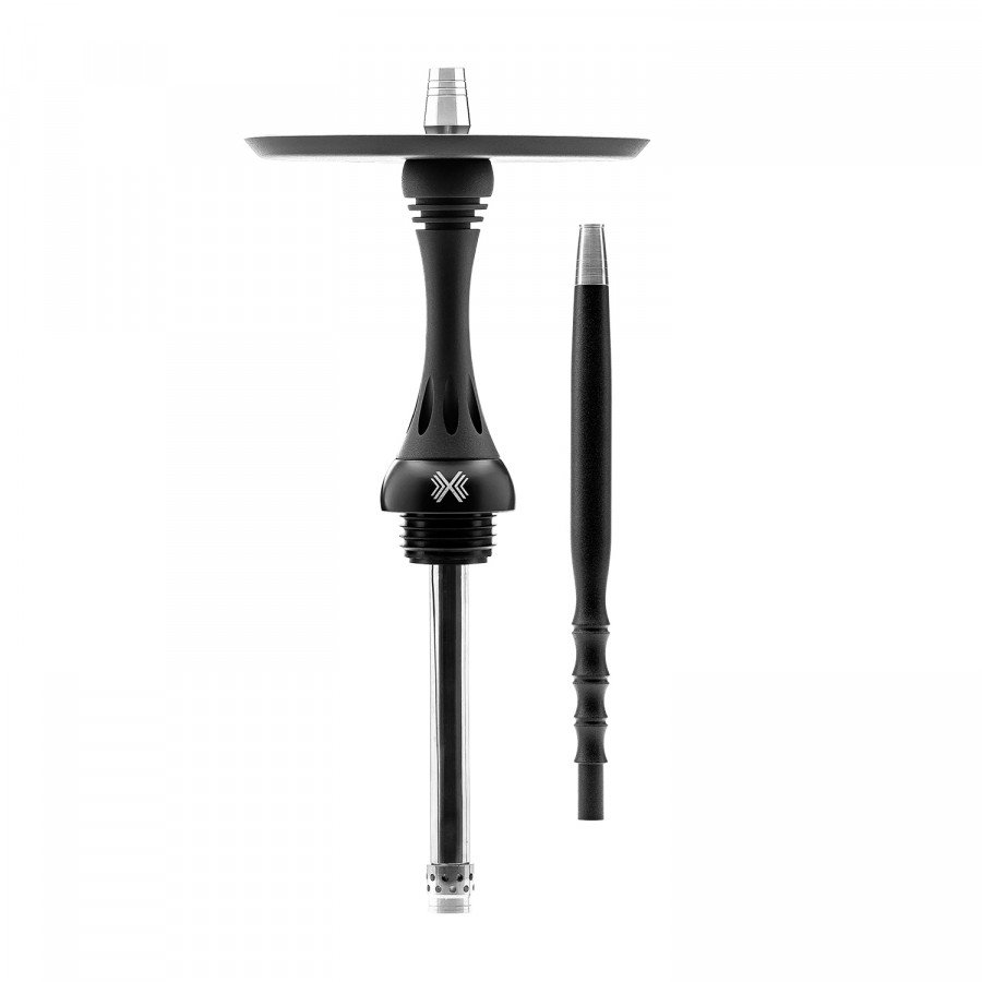 Фото и внешний вид — Кальян ALPHA HOOKAH X - Black Matte (Без колбы)