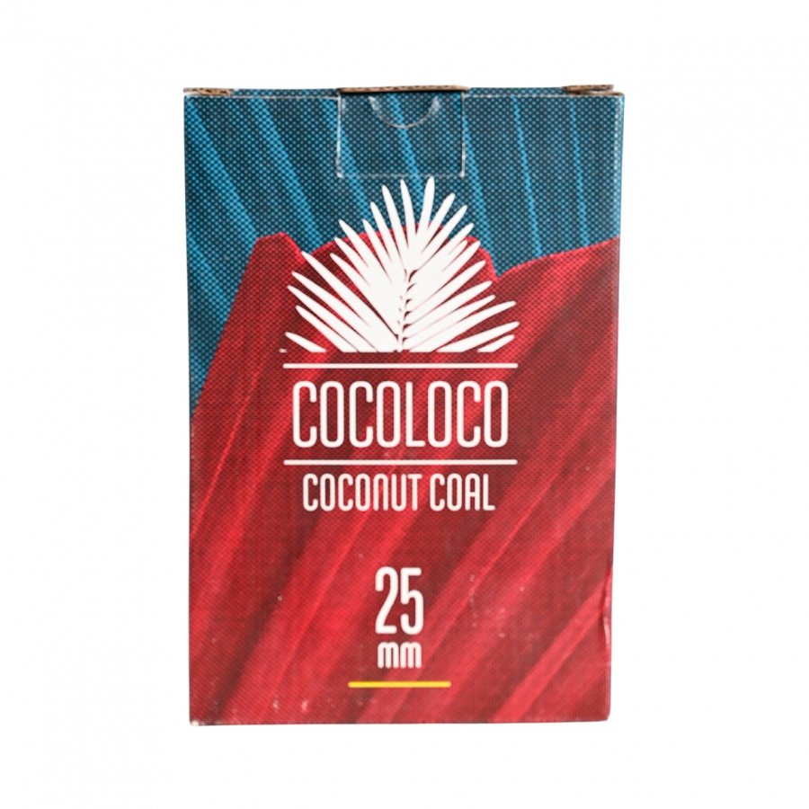 Фото и внешний вид — Уголь COCOLOCO (1кг 25мм 72шт)