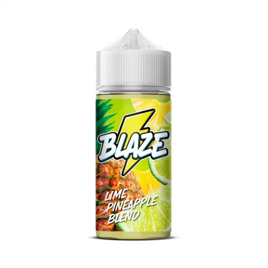 Фото и внешний вид — Жидкость BLAZE - Lime Pineapple Blend (Смесь лайма и ананаса) 100мл 3мг