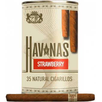 Сигариллы HAVANAS - Strawberry (Клубника) 1шт