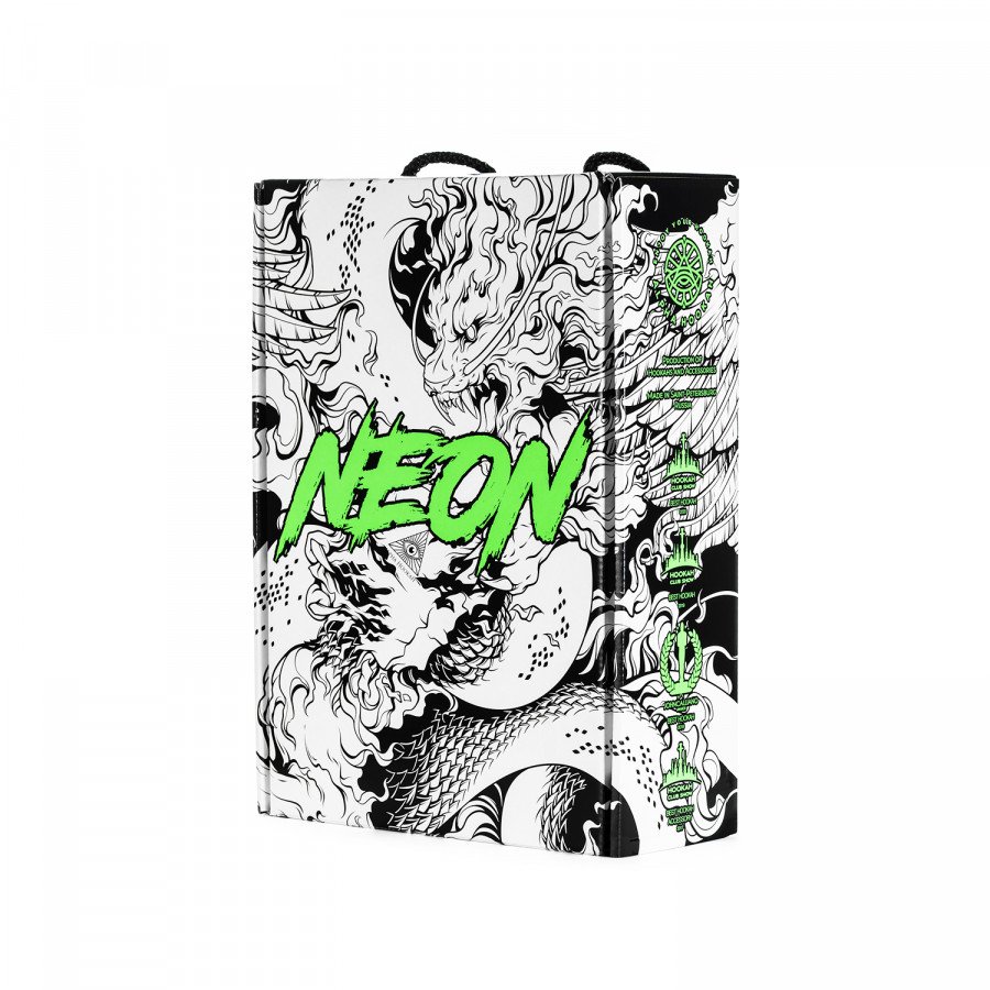 Фото и внешний вид — Кальян ALPHA HOOKAH X (Special Series) - Neon (Без колбы)