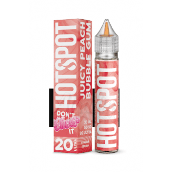 Жидкость HOTSPOT DON'T CHEW IT SALT - Juicy Peach (Жвачка персиковая) 30мл strong