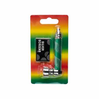 Трубка сувенирная 8,5см SN08/HX255B (металл/сеточка) в блистере