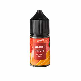 Жидкость BERRY&FRUIT SALT - Клубника Манго 30мл 0мг
