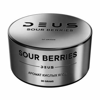 Табак для кальяна DEUS 30г - Sour Berries (Аромат кислых ягод)