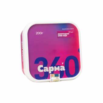 Табак для кальяна САРМА 360 Легкая 200г - Виноградная Крем Сода