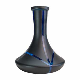 Колба VESSEL GLASS Крафт - Полоски Синие