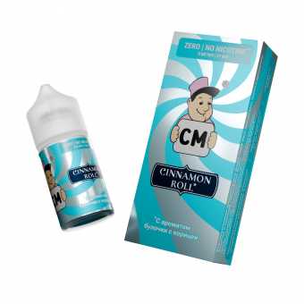Жидкость CANDYMAN SALT - Cinnamon Roll (Булочка с корицей) 27мл 0мг