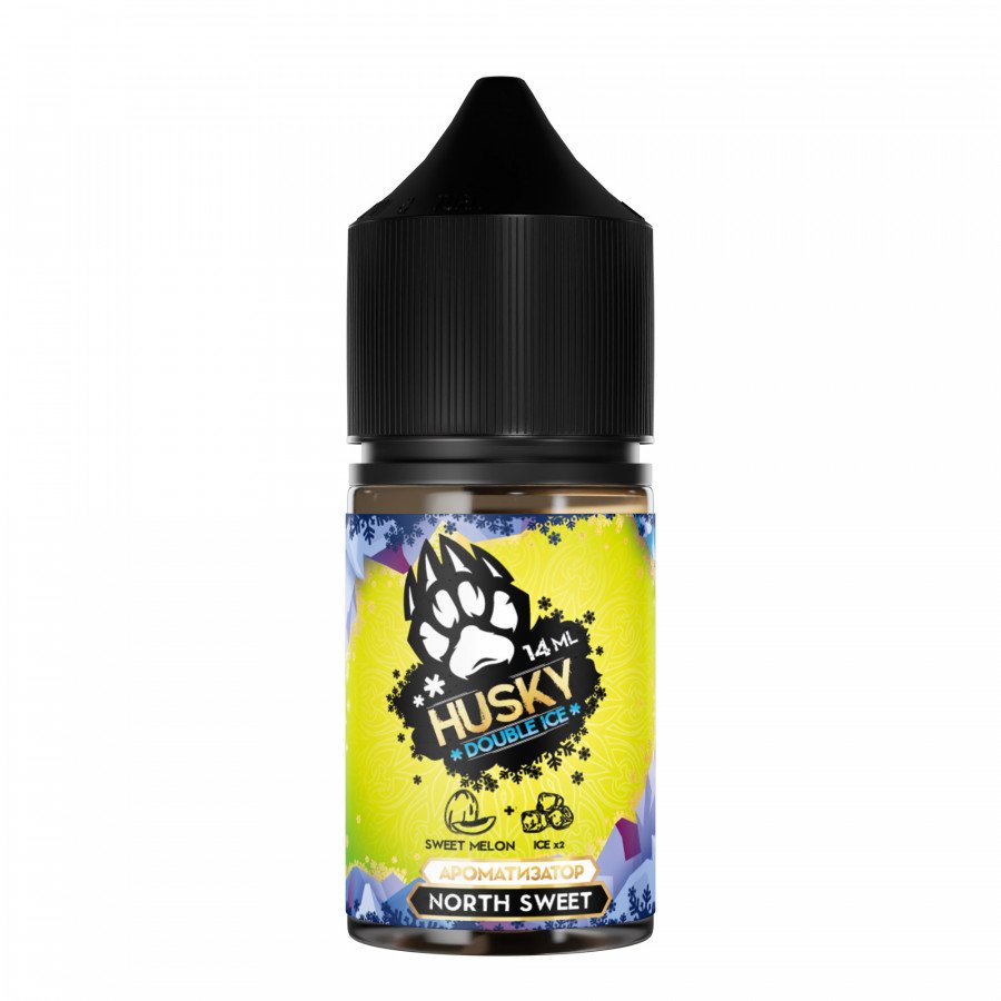 Фото и внешний вид — Конструктор HUSKY DOUBLE ICE - North Sweet (Ледяная сладкая Дыня) 30мл 0мг