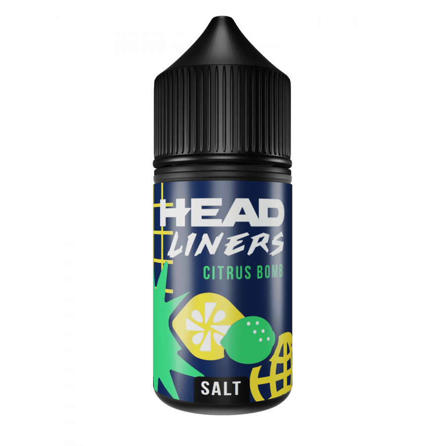 Фото и внешний вид — Жидкость HEADLINERS SALT - Citrus Bomb (Лимон Лайм) 30мл 20мг