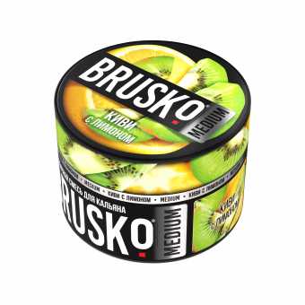 Смесь для кальяна BRUSKO 50г - Киви с лимоном