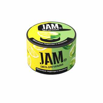 Смесь для кальяна JAM 250г - Яблочные леденцы с лимоном