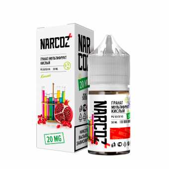 Жидкость NARCOZ SALT - Гранат Мультифрукт 30мл strong