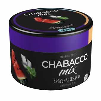 Смесь для кальяна Chabacco 50гр medium - Watermelon Gum (Арбузная жвачка)