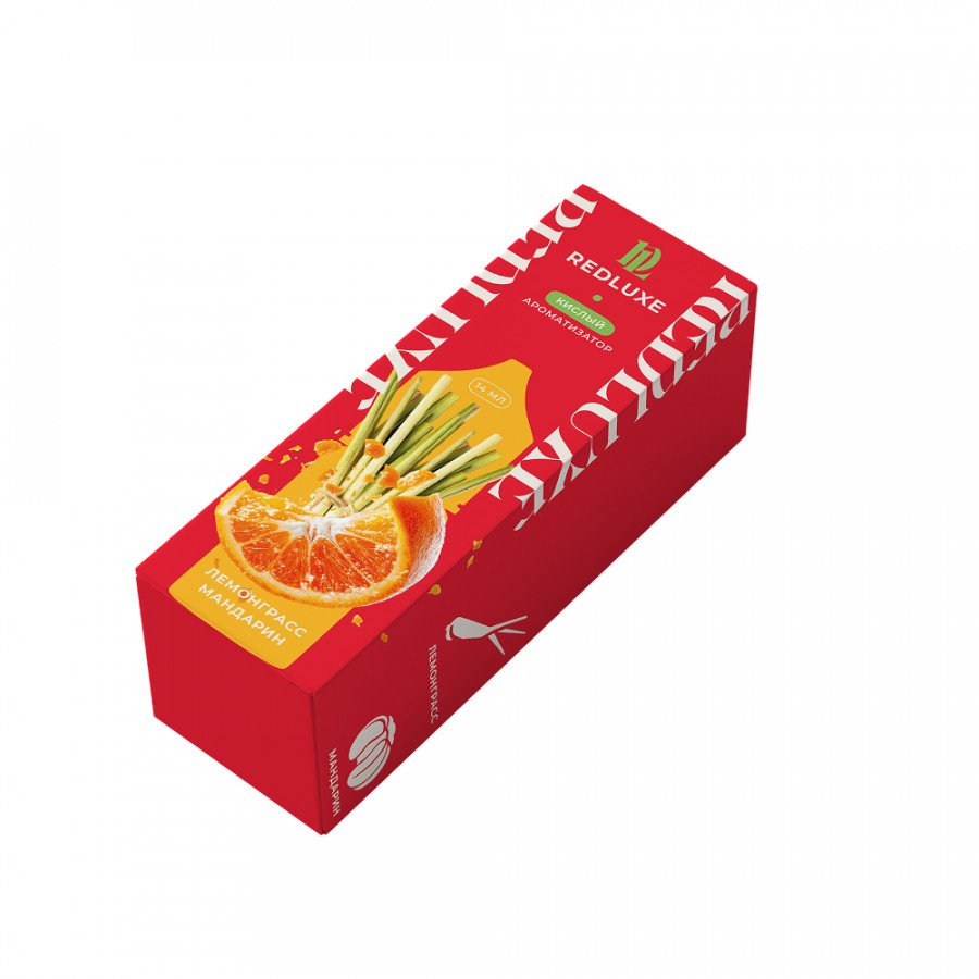 Фото и внешний вид — Конструктор REDLUXE - Лемонграсс Мандарин 30мл 0мг
