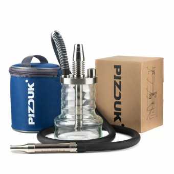 Кальян Pizduk Hookah - blue bag (прозрачная колба)