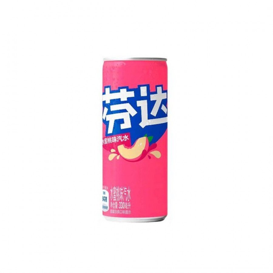 Фото и внешний вид — Fanta - Peach 330мл