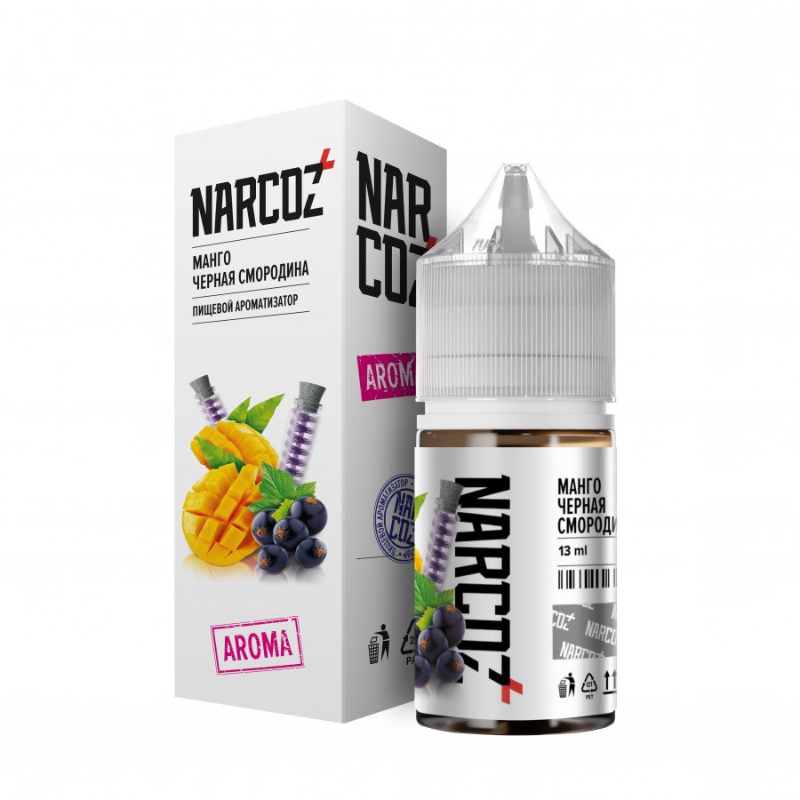 Фото и внешний вид — Конструктор NARCOZ - Манго Черная смородина 30мл 0мг