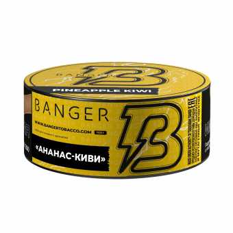 Табак для кальяна BANGER 100гр - Pineapple Kiwi (Ананас киви)
