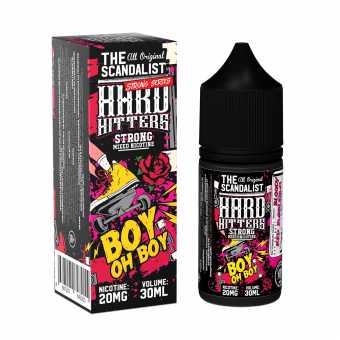 Жидкость THE SCANDALIST HARDHITTERS SALT - Boy Oh Boy (Жвачка клубника малина) 30мл strong