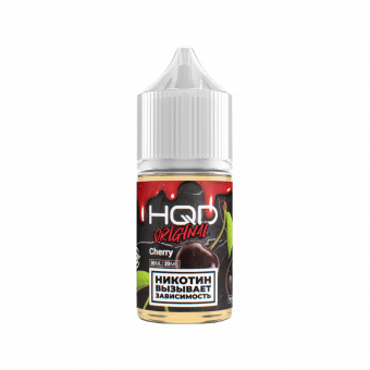 Жидкость HQD ORIGINAL SALT - Cherry (Вишня) 30мл strong