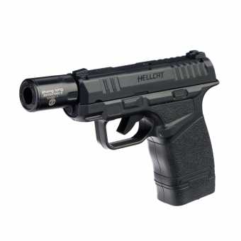 Зажигалка газовая "Пистолет" металлическая пьезо