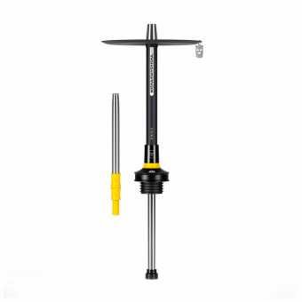 Кальян MISHA Revolt - Lemon Black (Черно-желтый) Без колбы