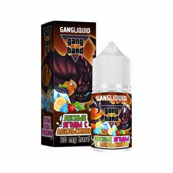 Жидкость GANG HARD SALT - Лесные Ягоды с Апельсином 30мл strong