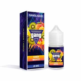 Жидкость GANG SALT - Киви Манго 30мл 20мг