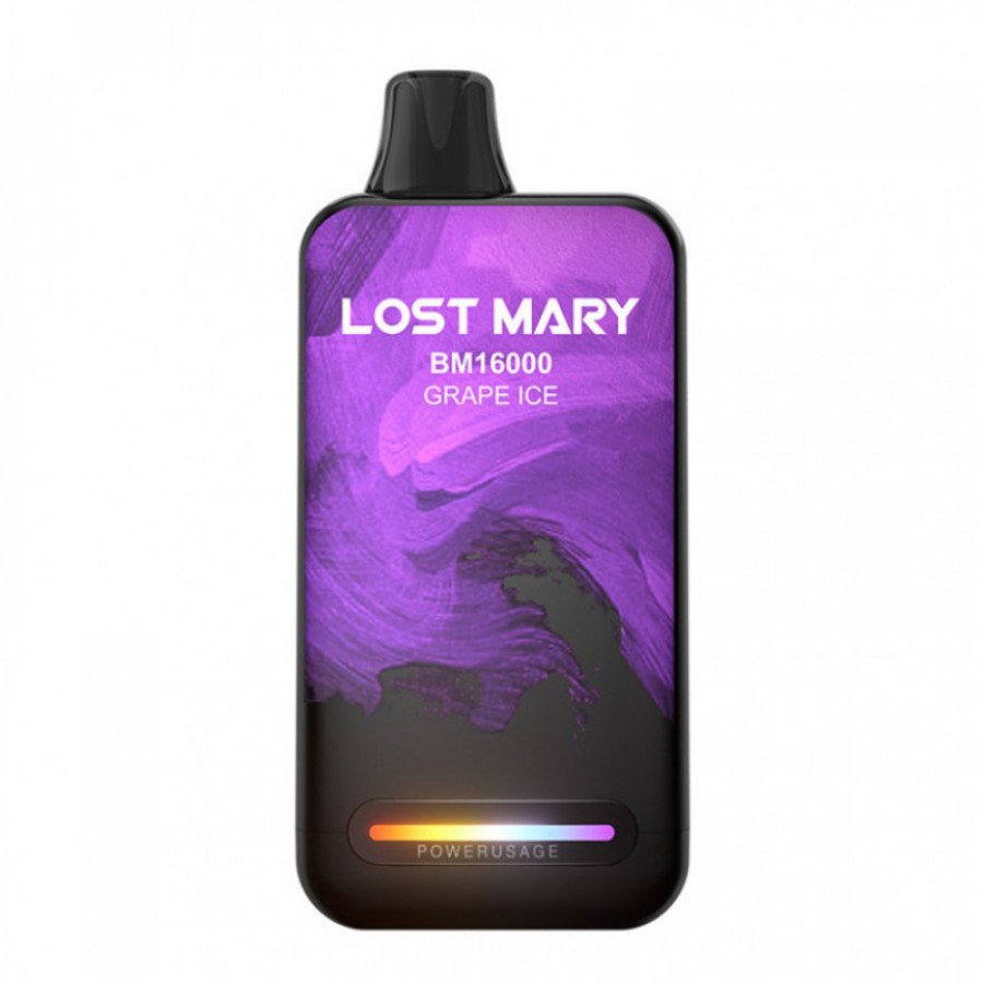 Фото и внешний вид — LOST MARY BM16000 - Виноградный лед