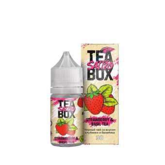 Жидкость TEA BOX SALT - Strawberry Basil Tea (Чай клубника базилик) 30мл strong